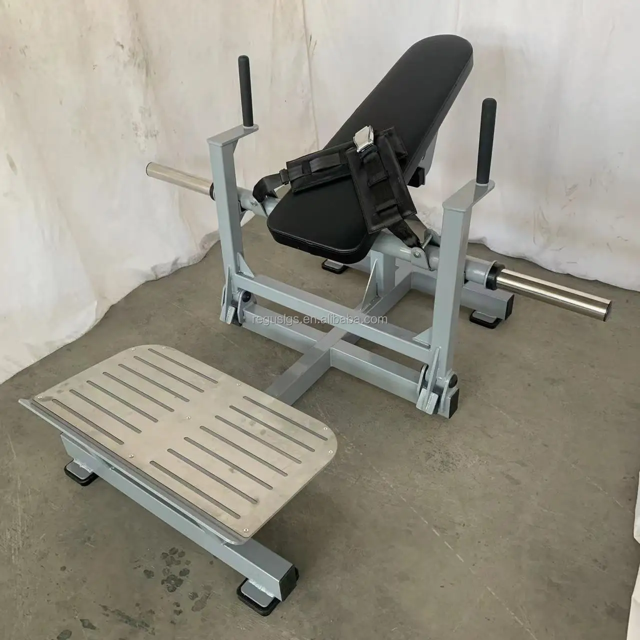 Home Gym Hip Thrust Machine - جهاز دفع الورك الفولاذي التجاري المنزلي،