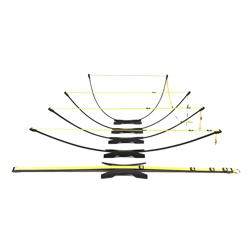 Agility Ladder Speed - مجموعة أعمدة تدريب قابلة لتعديل الارتفاع