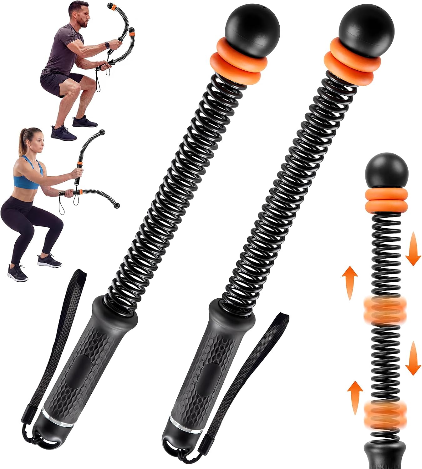 Fitness Home Gym Equipment - حبال تدريب قابلة للتعديل بدون أسلاك