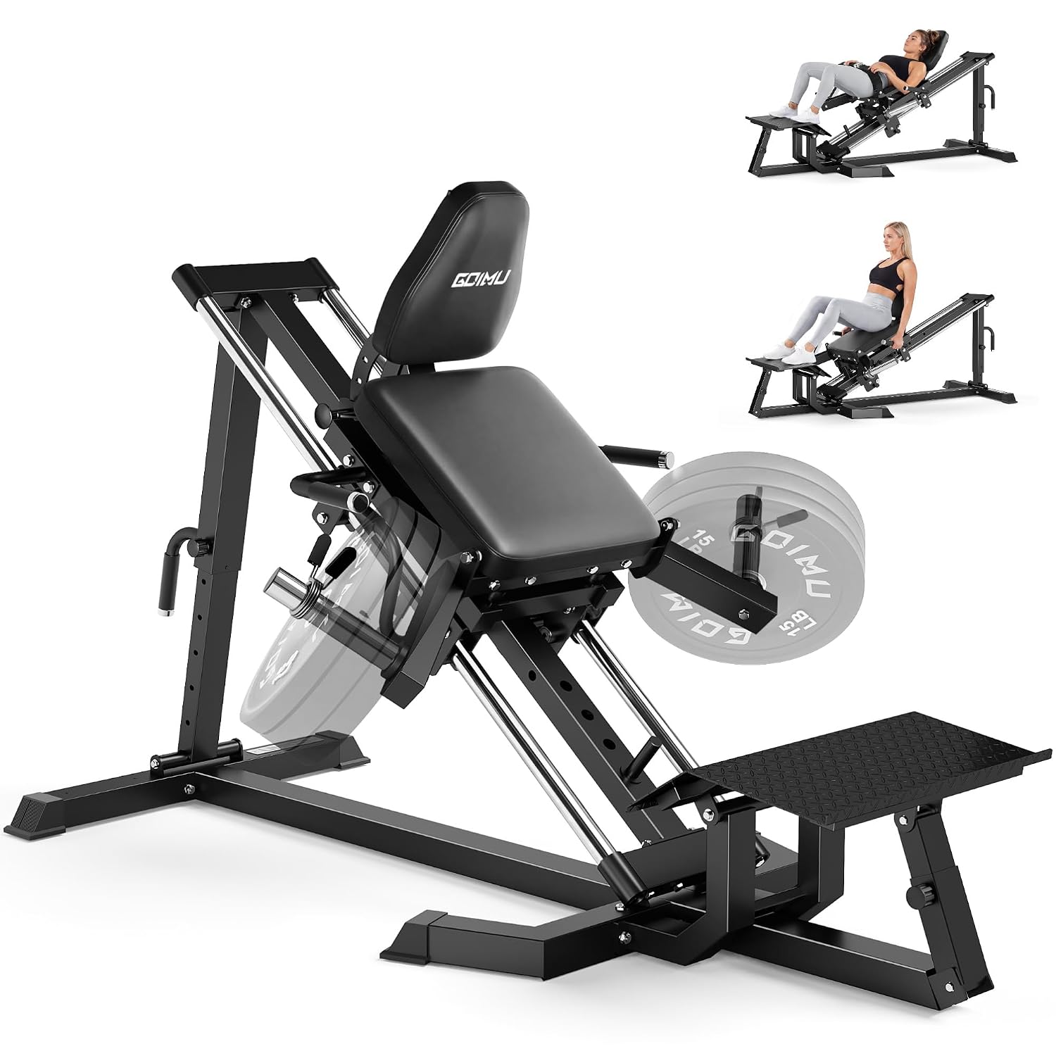 Home Gym Hip Thrust Machine - جهاز LH01 لتمارين الضغط على الساق