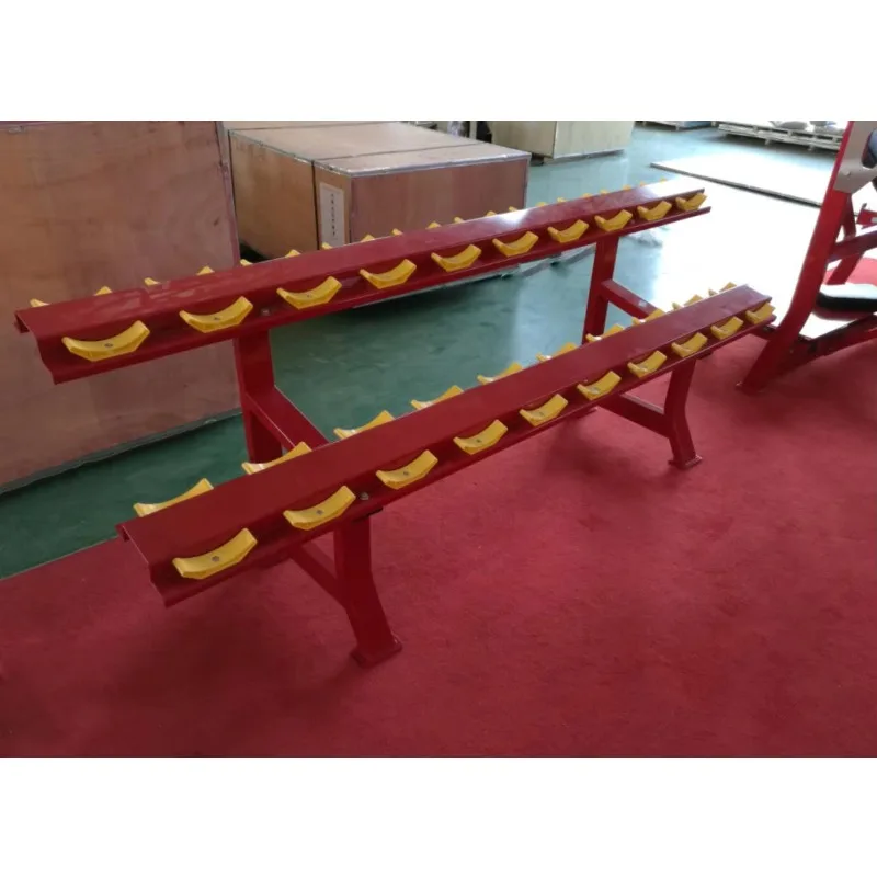 Home Gym Usa - رف تخزين الدمبل ذو طبقتين، ذو