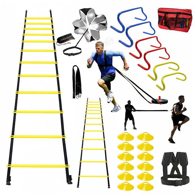 Agility Ladder Speed - مجموعة تدريب خفة الحركة بطول 15