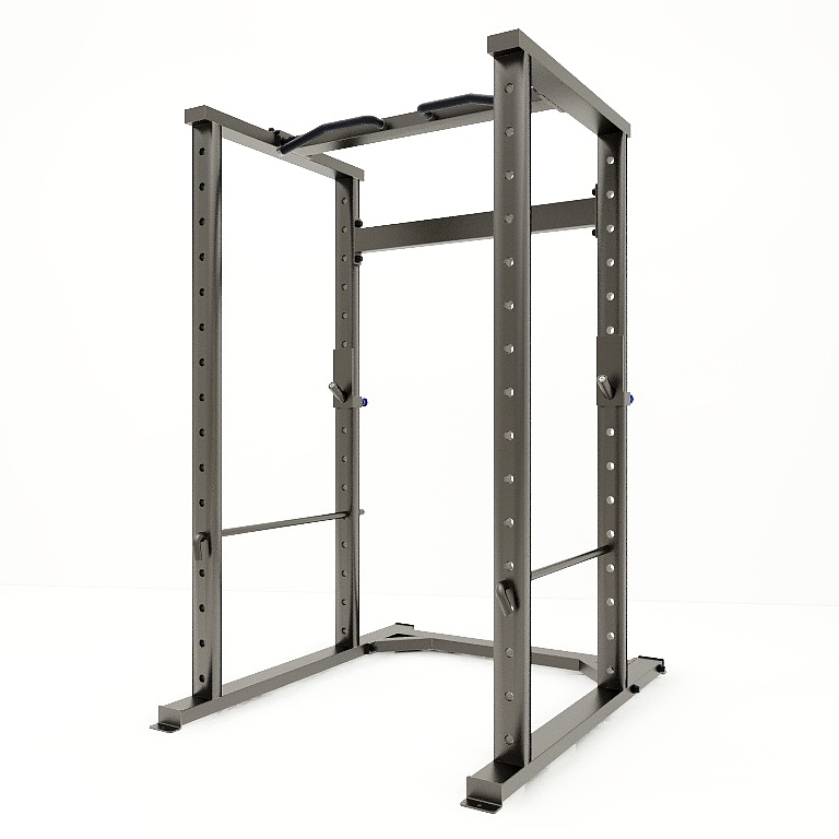 Fitness Home Gym Equipment - قفص الطاقة ورف القرفصاء لرفع الأثقال