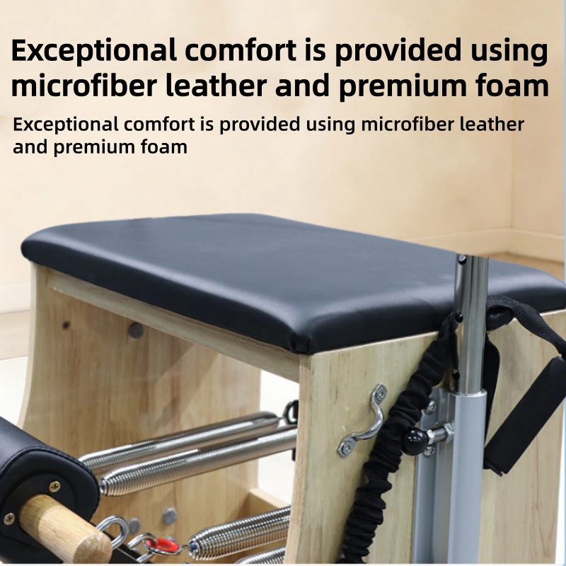 Home Gym Custom - سرير بيلاتس كور مع كرسي دواسة