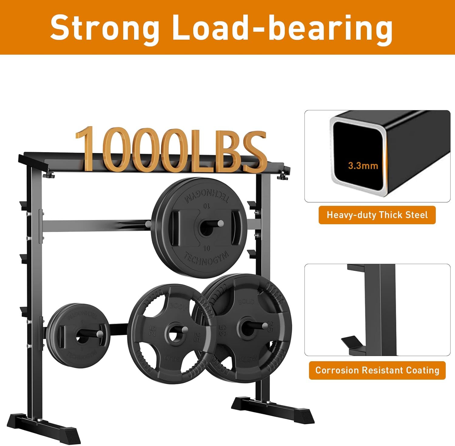 رف تخزين الأوزان لتدريب القوة  - مراجعة Home Gym Usa وسعره