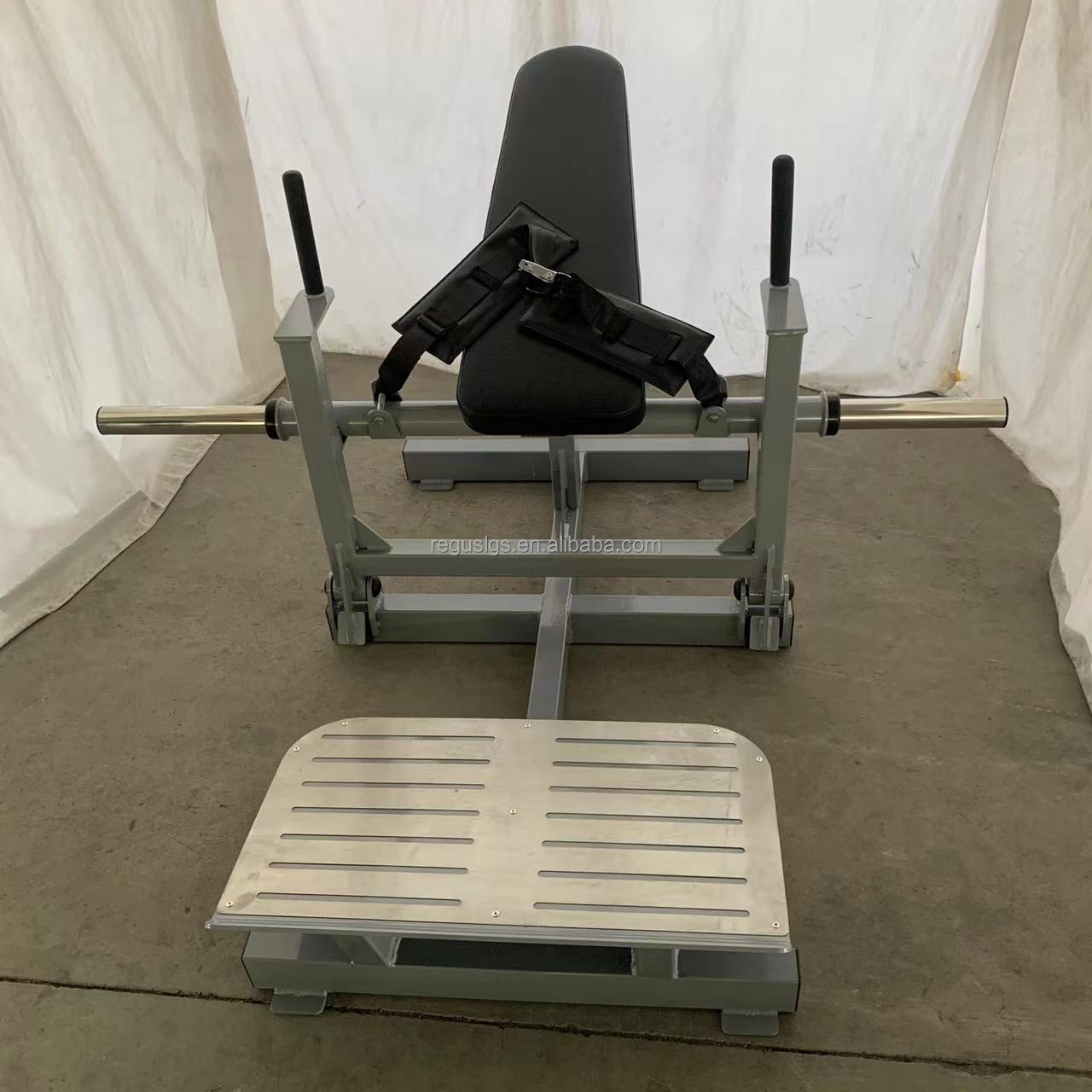 جهاز دفع الورك الفولاذي التجار - مراجعة Home Gym Hip Thrust Machine وسعره