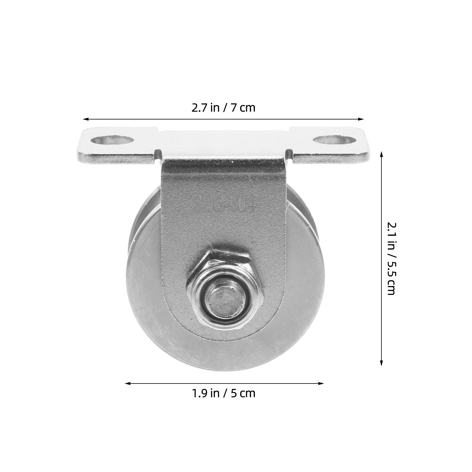قطعتان من بكرة الكابل المصنوعة - مراجعة Cable Pulley System وسعره
