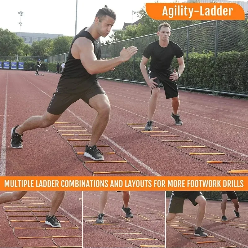 سلم قفز لتدريب كرة القدم ثنائي - مراجعة Agility Ladder Speed وسعره
