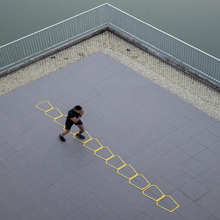 مجموعة سلم خفة الحركة للتدريب  - مراجعة Agility Ladder Speed وسعره