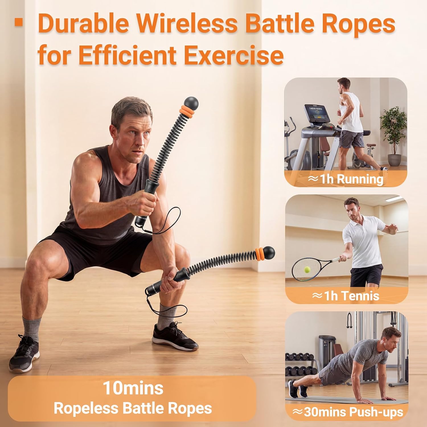 حبال تدريب قابلة للتعديل بدون  - مراجعة Fitness Home Gym Equipment وسعره