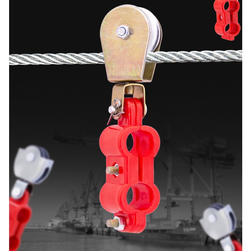 عربة كابلات للرافعة الكهربائية - مراجعة Cable Pulley System وسعره