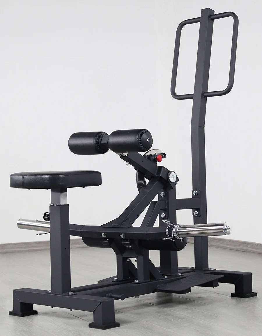 آلة دفع الورك جالس الأرداف رفع - مراجعة Home Gym Hip Thrust Machine وسعره