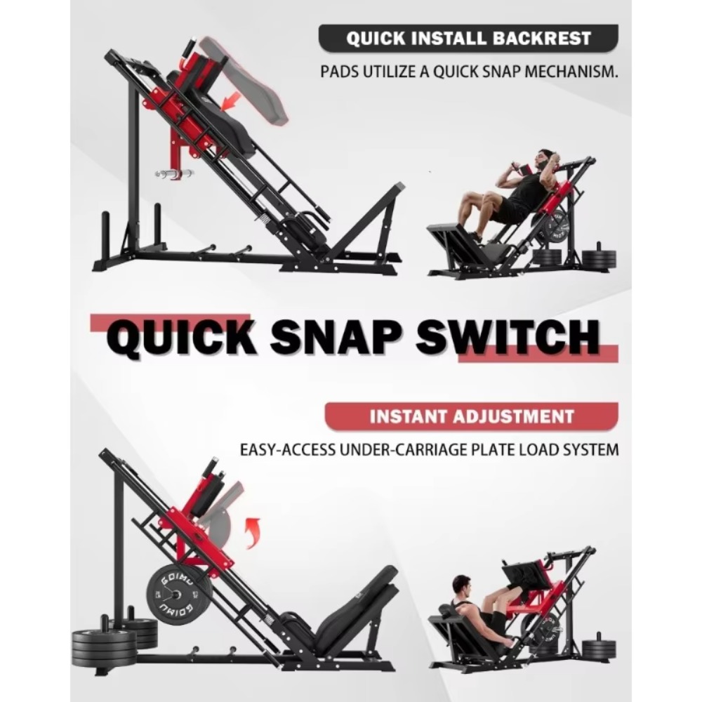 جهاز تمارين الساق 3 في 1 مع دع - مراجعة Home Gym Quad Exercises وسعره