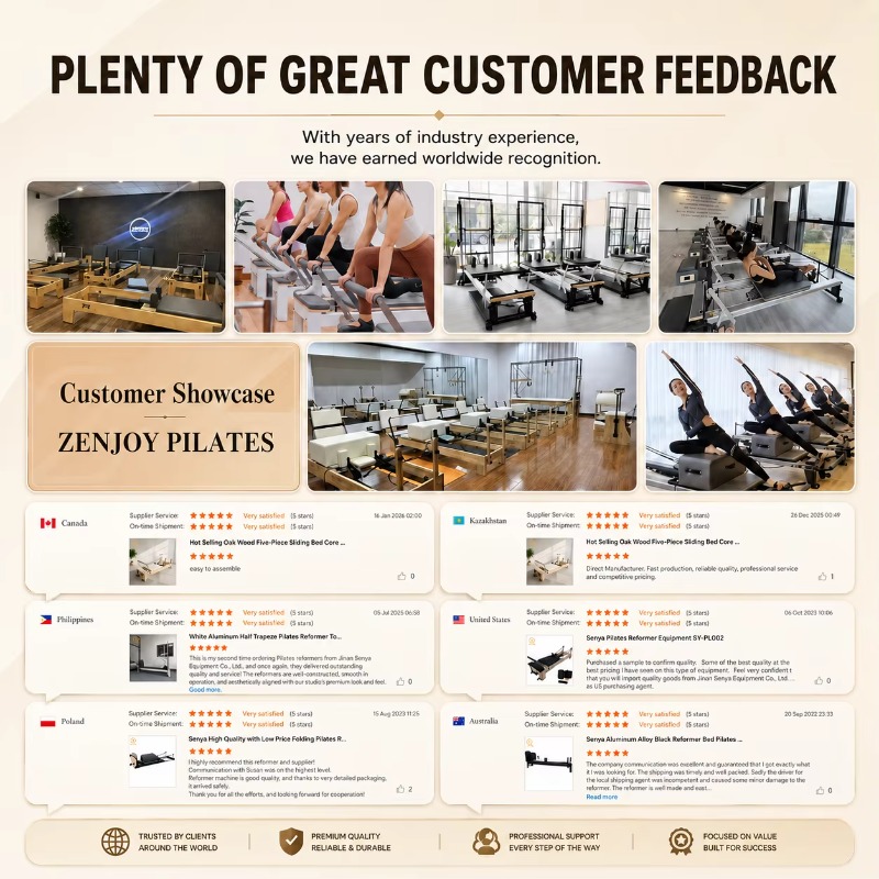 جهاز بيلاتس ريفورمر من خشب الق - مراجعة Home Gym Custom وسعره