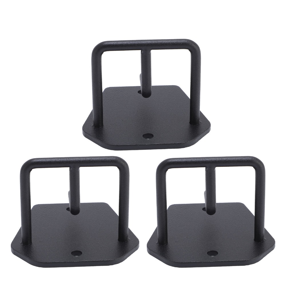 3 قطع من مثبتات الحائط السوداء - مراجعة Home Gym Usa وسعره