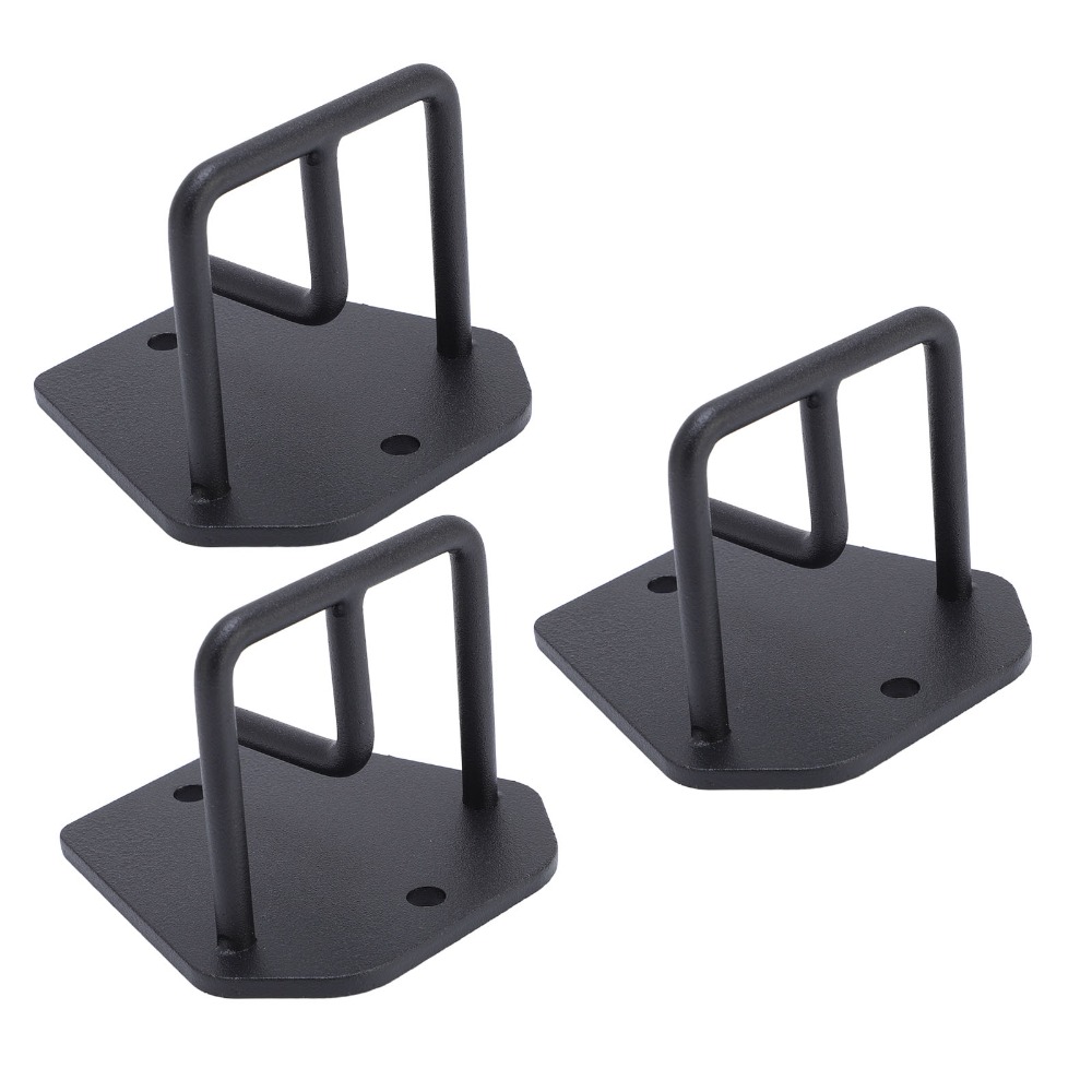 3 قطع من مثبتات الحائط السوداء - مراجعة Home Gym Usa وسعره