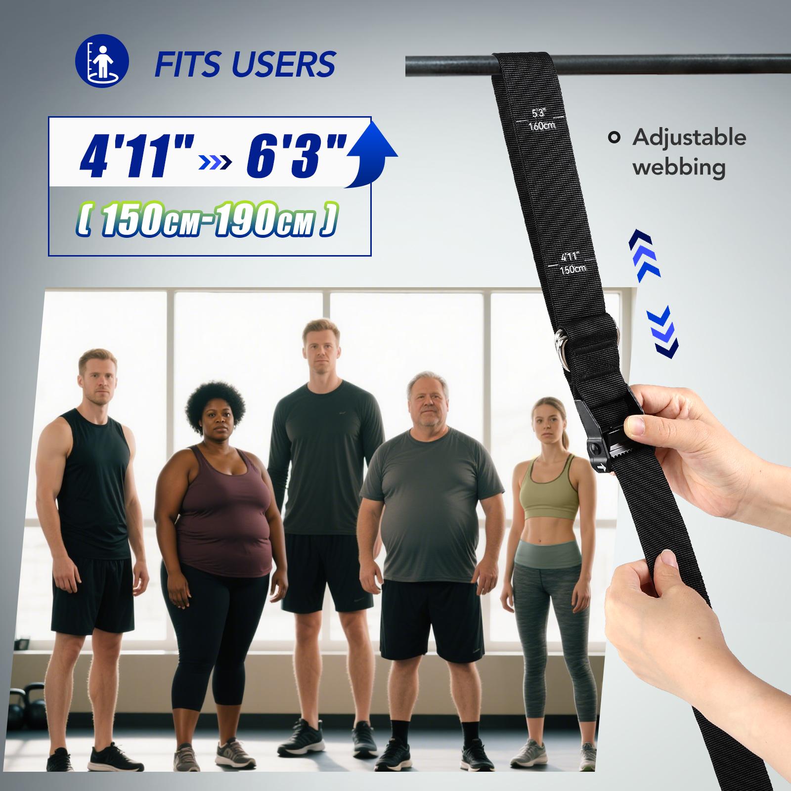 مجموعة أحزمة مقاومة قابلة للتع - مراجعة Treadmill Home Gym وسعره