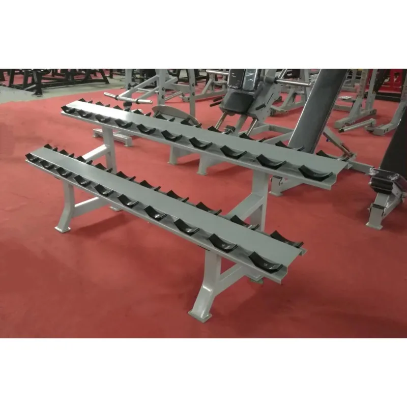 رف تخزين الدمبل ذو طبقتين، ذو  - مراجعة Home Gym Usa وسعره