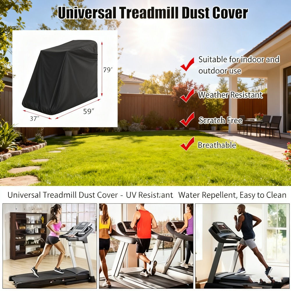 غطاء جهاز المشي العالمي، مقاوم - مراجعة Treadmill Home Gym وسعره
