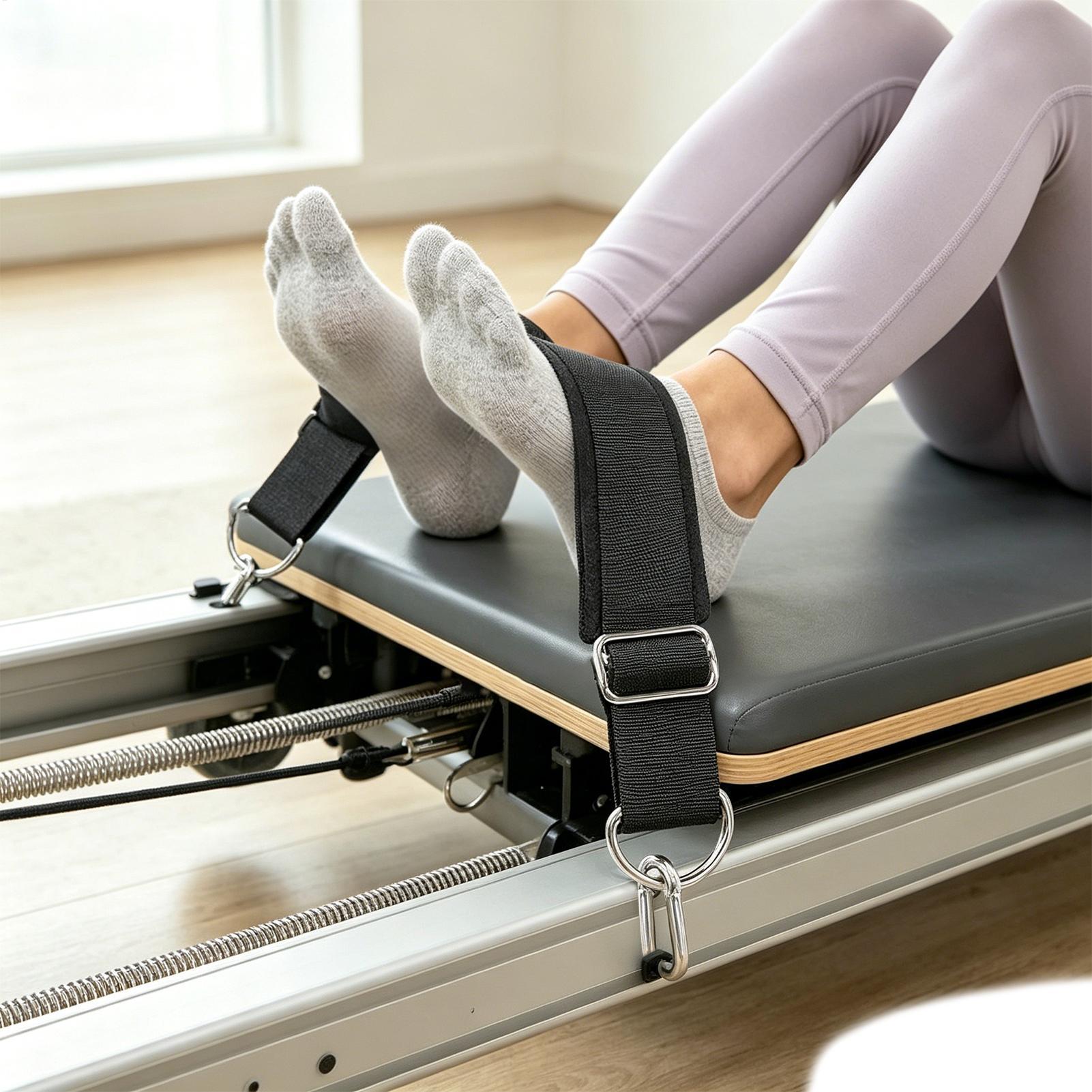 حزام قدم للبيلاتس مُسمك وقابل  - مراجعة Home Gym Usa وسعره