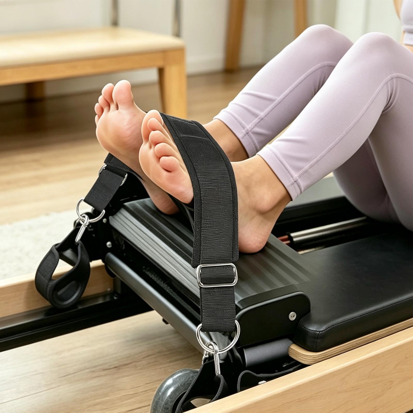 حزام قدم للبيلاتس مُسمك وقابل  - مراجعة Home Gym Usa وسعره