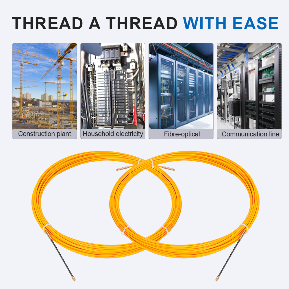 شريط سحب الأسلاك من الألياف ال - مراجعة Cable Pulley System وسعره