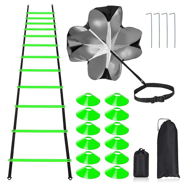 مجموعة معدات تدريب السرعة لكرة - مراجعة Agility Ladder Speed وسعره