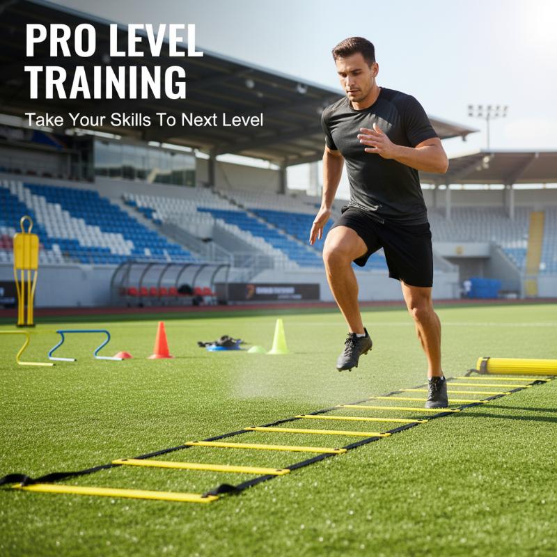 سلالم تدريب الرشاقة خفيفة الوز - مراجعة Agility Ladder Speed وسعره