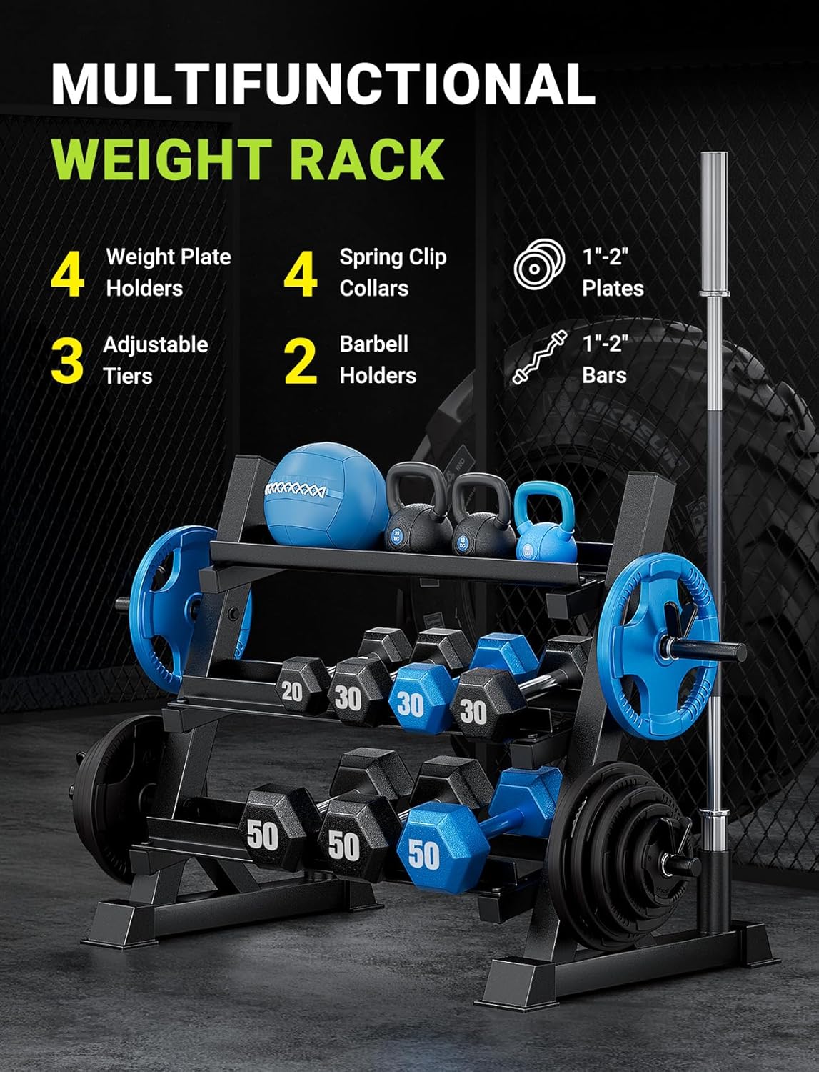 حامل دمبل متعدد الوظائف قابل ل - مراجعة Home Gym Usa وسعره
