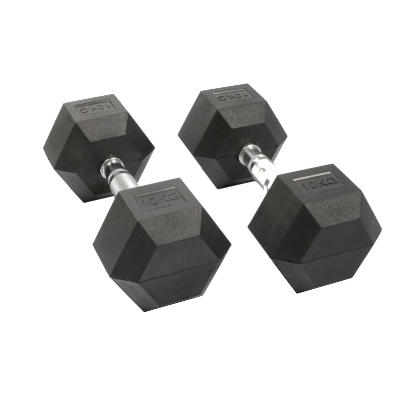 أثقال سداسية الشكل مغطاة بالمط - مراجعة Home Gym Custom وسعره
