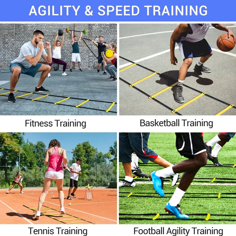 سلم الرشاقة القابل للإزالة لتد - مراجعة Agility Ladder Speed وسعره