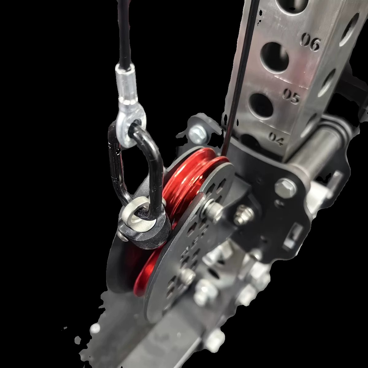 نظام بكرة تثبيت على الحائط للي - مراجعة Cable Pulley System وسعره