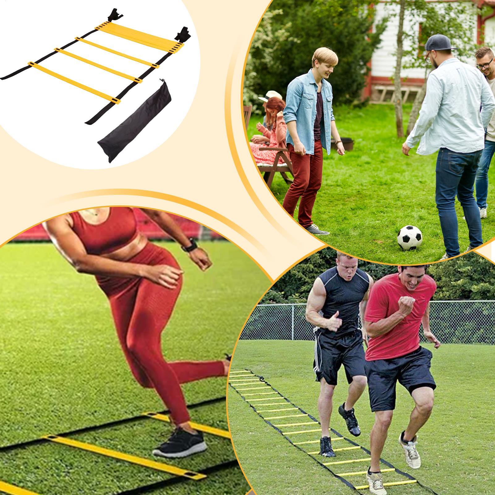 سلم رياضي للرشاقة قابل للتعديل - مراجعة Agility Ladder Speed وسعره