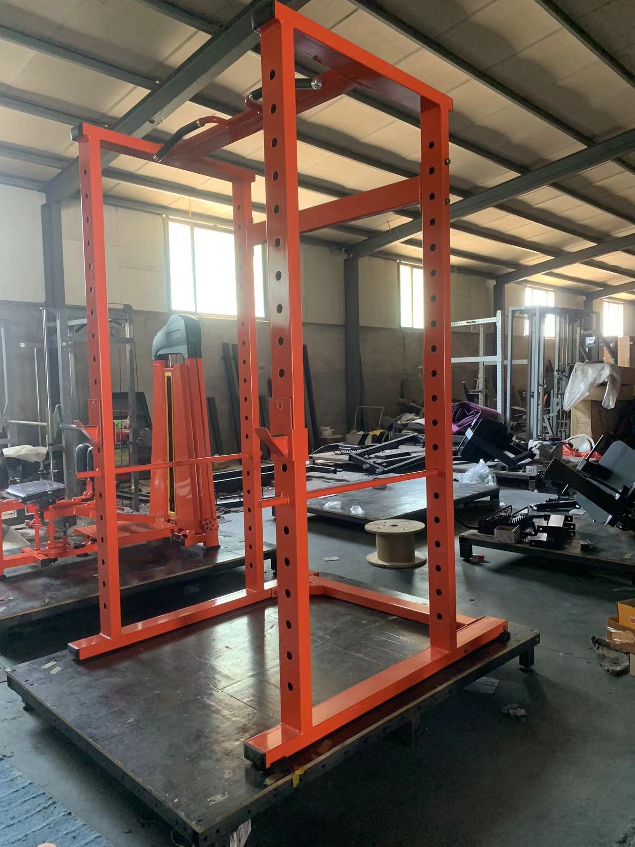 قفص الطاقة ورف القرفصاء لرفع ا - مراجعة Fitness Home Gym Equipment وسعره