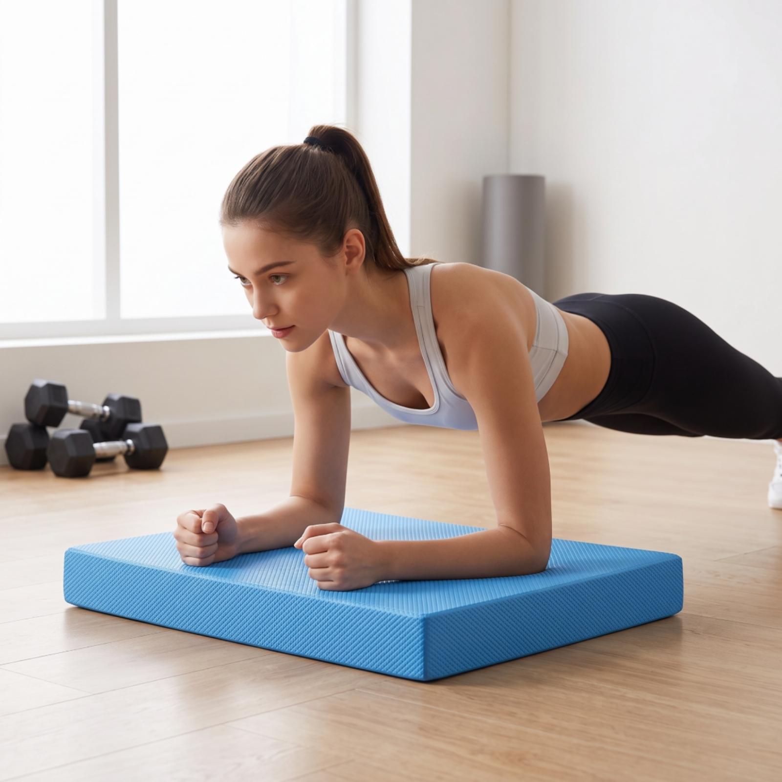 وسادة تدريب التوازن متينة مصنو - مراجعة Fitness Home Gym Equipment وسعره