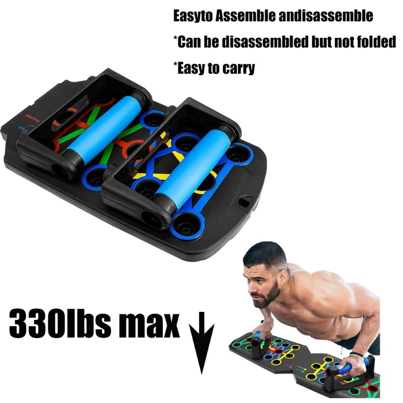 لوح تمارين قابل للطي مع أربطة  - مراجعة Home Gym Simple وسعره